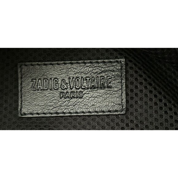 Zadig & Voltaire Arizona Canvas & Leather Backpack - Picture 8 of 15